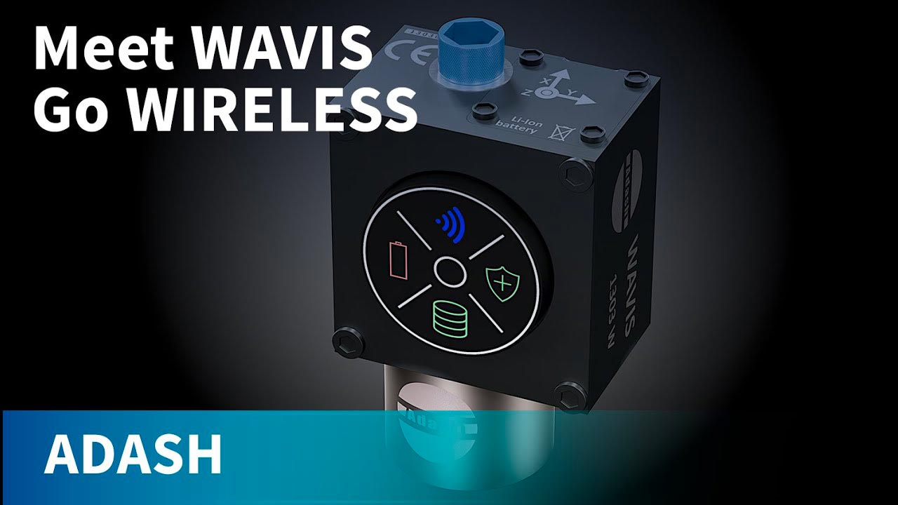 wavis triaxial wirelexx vibration sensor