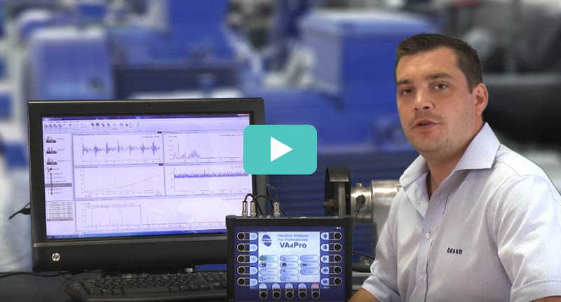 A4400 VA4 Pro - 4-channel vibration analyzer